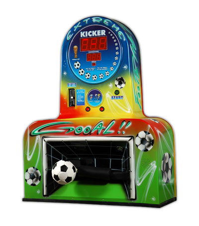 Jeu de coup de pied forain