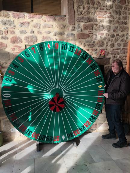 Roue de la chance soirée Casino Rhone Alpes Bourgogne